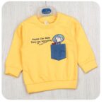 AK-141 French Terry Jumper - YELLOW
